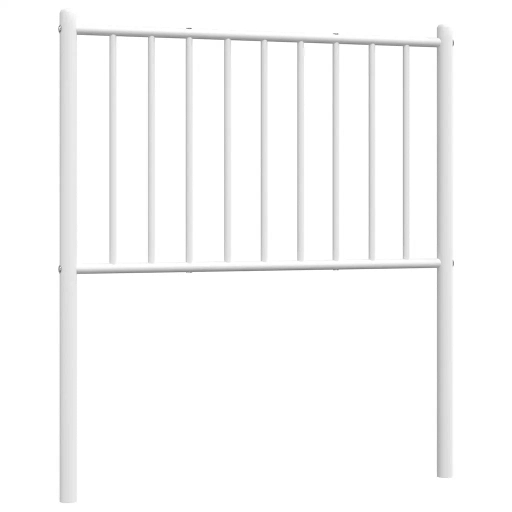Testiera di Ricambio in Metallo Bianco 75 cm 350957