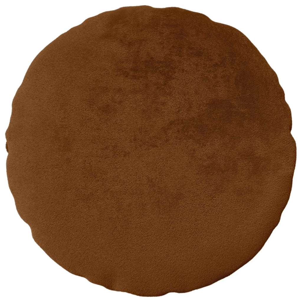 Federa 6 pcs HEERLEN Marrone Chiaro Ø 30 cm Flanella 922142