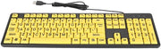 Tastiera USB - Design Ergonomico - 104 Tasti - Esperienza di Scrittura Comoda - Adatto per Studenti e Uffici