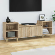 Mobile Porta TV-Mobile per TV-Credenza TV Rovere Sonoma 160x35x55 cm Legno Multistrato 453345