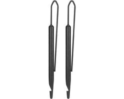 Strumento per Dreadlock - 2 Pezzi - Materiale Sostenibile - Manico Comfortevole - Adatto per Artigianato - Applicazioni Creative - Cura dei Capelli
