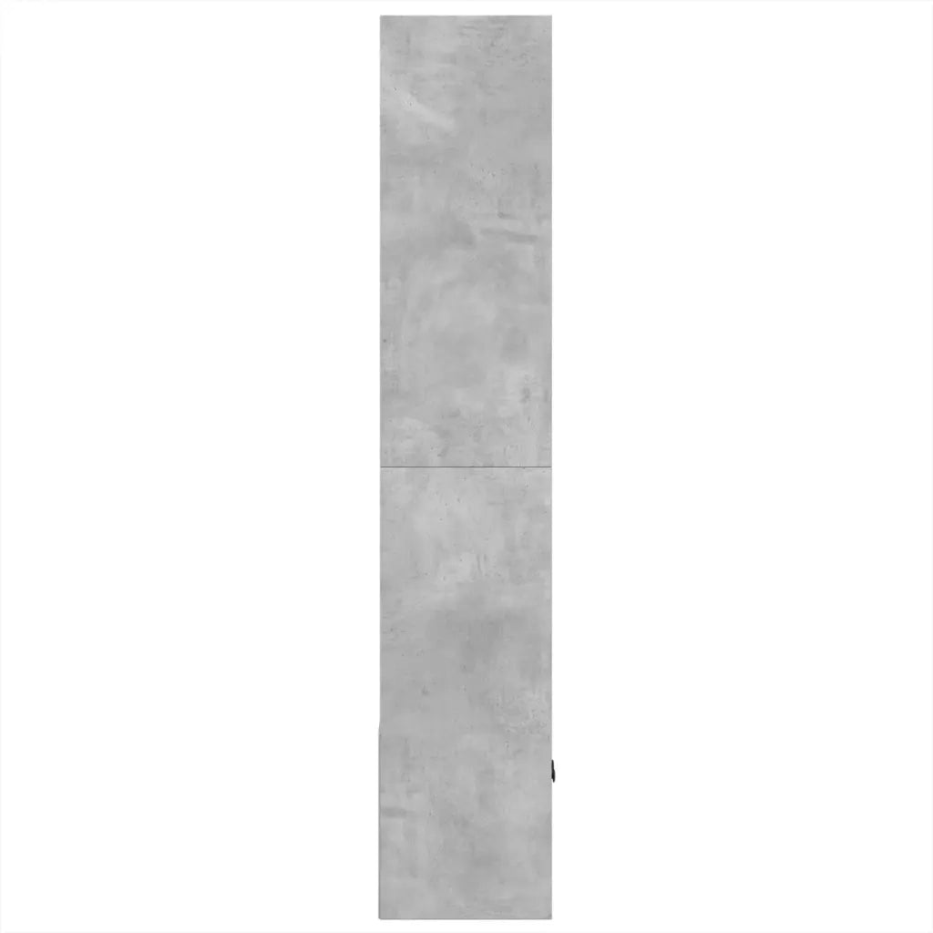 Libreria Grigio Cemento 70x36x189 cm in Legno Multistrato 3295320