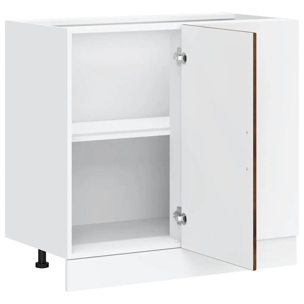 vidaXL Base da Cucina Kalmar Rovere Fumo in Legno Multistrato