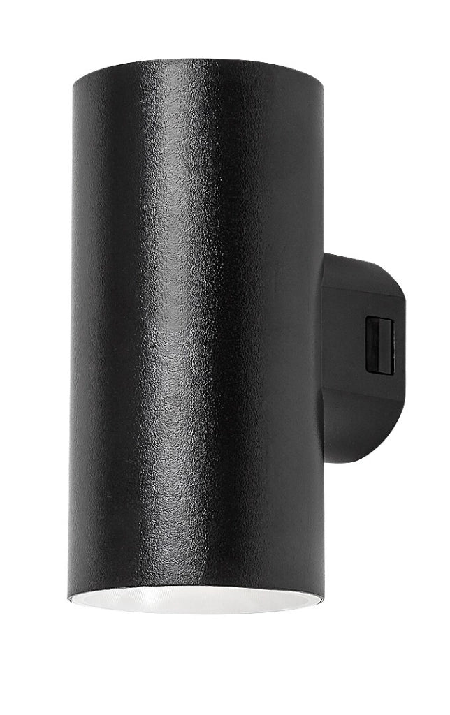 Applique esterna nera cilindrica 18W CCT IP65 Rabalux