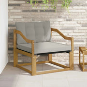 Set di divani da esterno-Sofa da giardino Legno di Acacia Massello e Textilene 677675