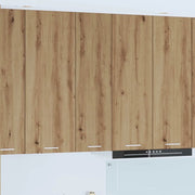 Armadio pensile con porta Rovere artigianale 30 x 31 x 100 cm 884337