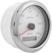 Sistema di misura della velocità GPS per auto e barche - acqua resistente e facile da installare - bianco - adatto per auto e imbarcazioni - 0-120KM/H