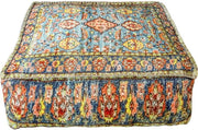 Cuscino di supporto bohemien - 60x20 cm - Copertura di cuscino in cotone - Cuscino per meditazione - Cuscino per pavimento - Prodotto manuale con design unico