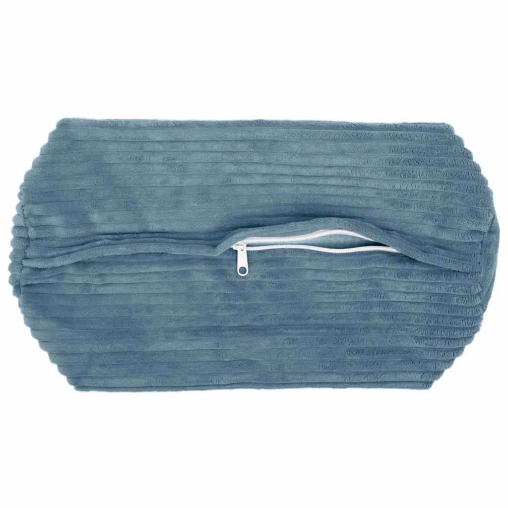 Federa 2 pcs HEERLEN Blu Ø 15 x 40 cm corduroy 923251