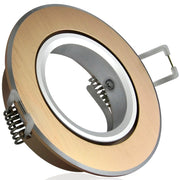 Faretto incasso OPAL EAST alluminio oro GU10 orientabile Polux