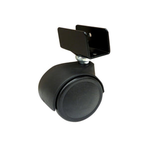 ruota nylon gemellare piastra u/16 mm.40 cod:ferx.14517