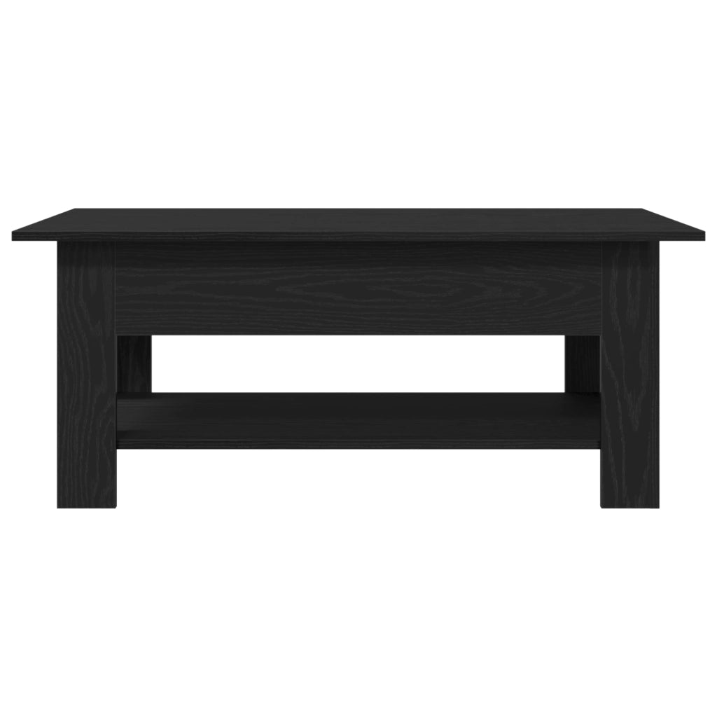Tavolino da caffÃ¨ vMix in Nero Rovere 102x55x42 cm in Legno Ingenerizzato