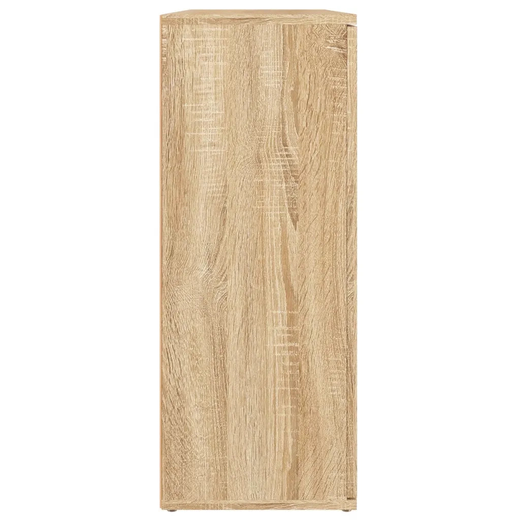 Credenza Rovere Sonoma 91x29,5x75 cm Legno ingegnerizzato 823272