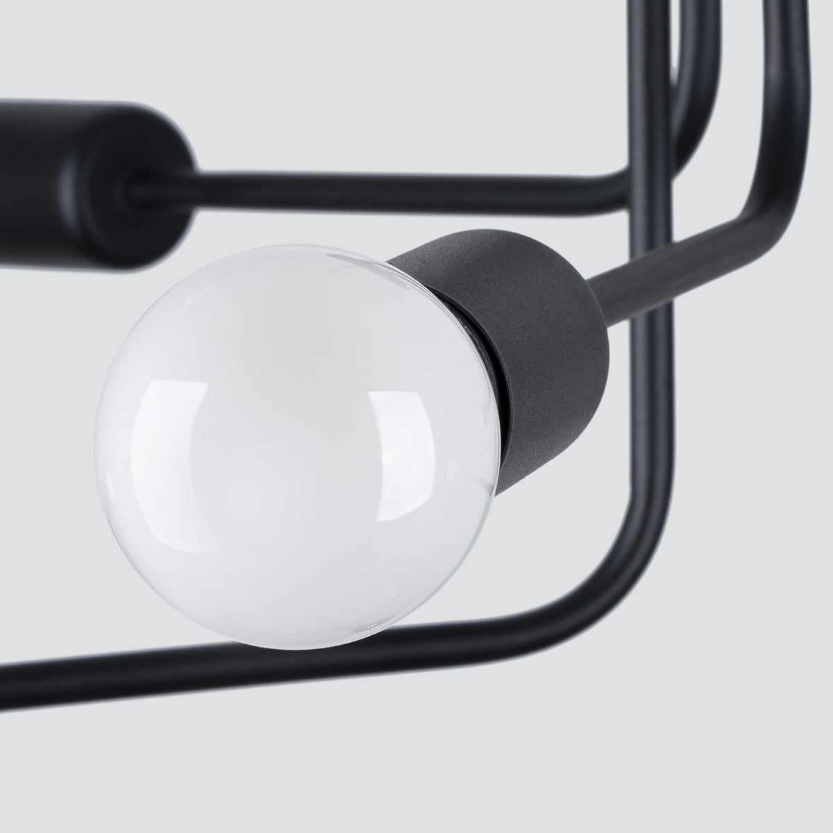 Lampadario NORAH 6 nero