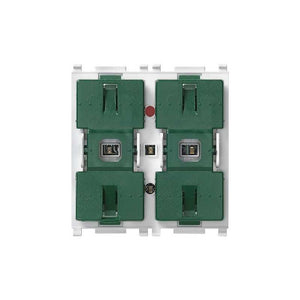 14526 due Pulsanti Basculanti + Relè Plana