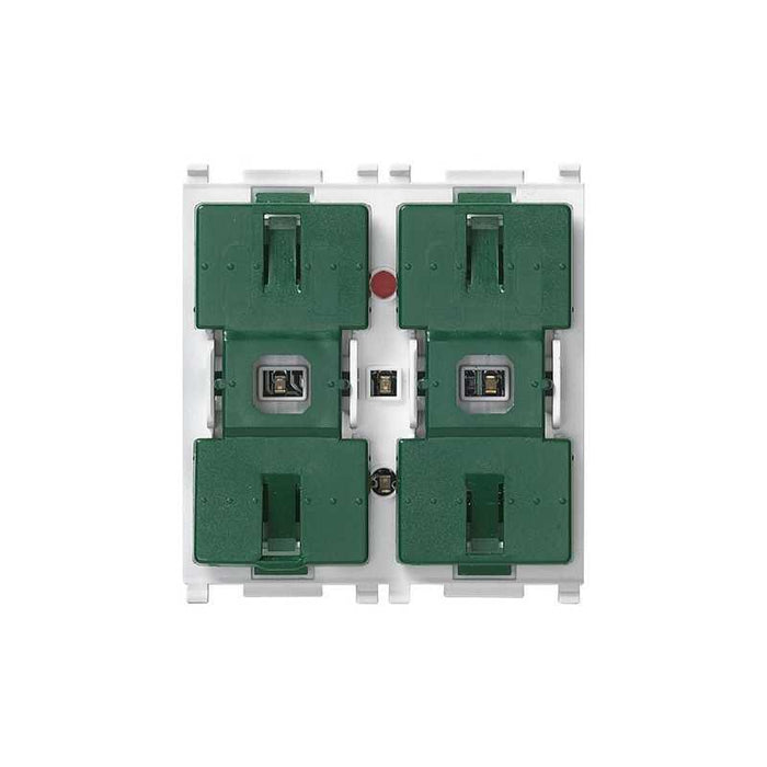 14526 due Pulsanti Basculanti + Relè Plana