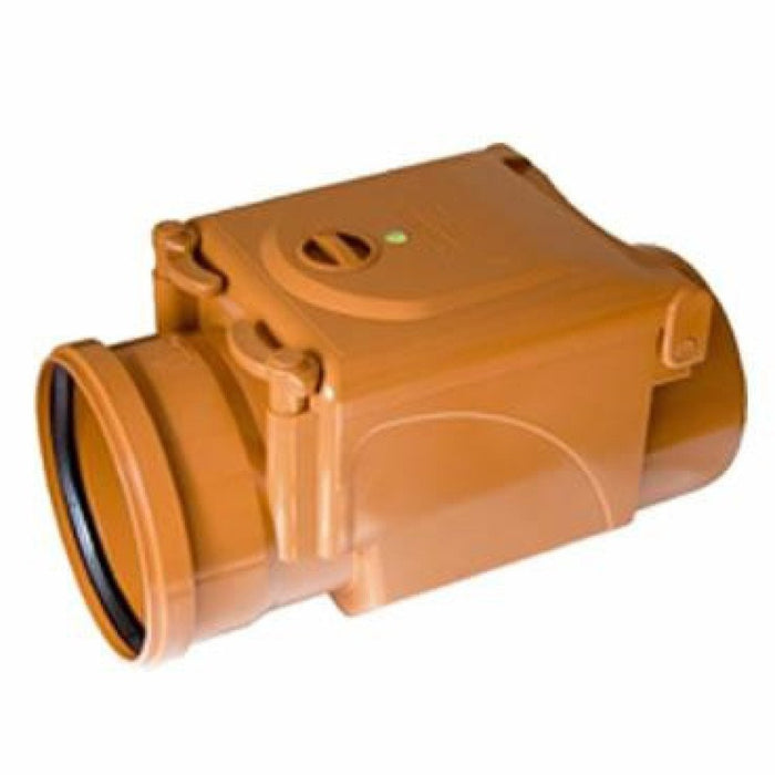 Regolatore antiriflusso pvc fogn atura con piattello inox d.125 b