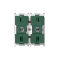 14527 due Pulsanti Basculanti +Att. Tapparelle Plana