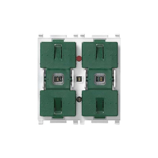 14527.1 due Pulsanti Bascul+Att. Tappar. Lamelle Plana