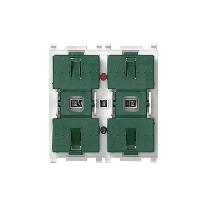 14527.1 due Pulsanti Bascul+Att. Tappar. Lamelle Plana