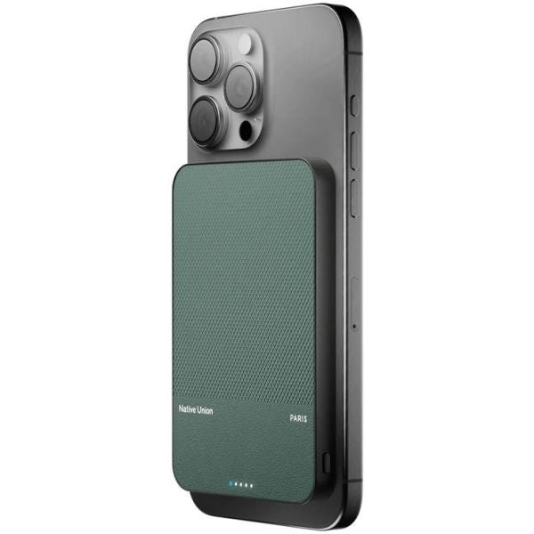 Power bank 5000mah re classic green usb-c  native un magsafe slategreen - PB-5KMS-GRN