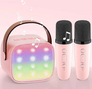 Kit di Karaoke per Adulti - Kit di Karaoke - Kit di Karaoke con 2 Microfoni - Kit di Karaoke con Microfono a Radiofrequenza - Kit di Karaoke a Radiofrequenza