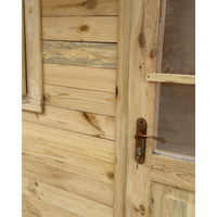 Casetta in Legno da Giardino per Esterni, Sistema Block House, Doghe Spessore 28mm - articolo BLOCK25x25/28 - 110006