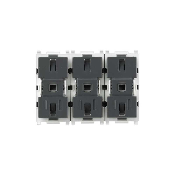 14545 tre Pulsanti Semplici + Relè Plana