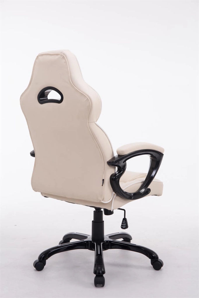 Sedia gaming BIG XXX in similpelle crema