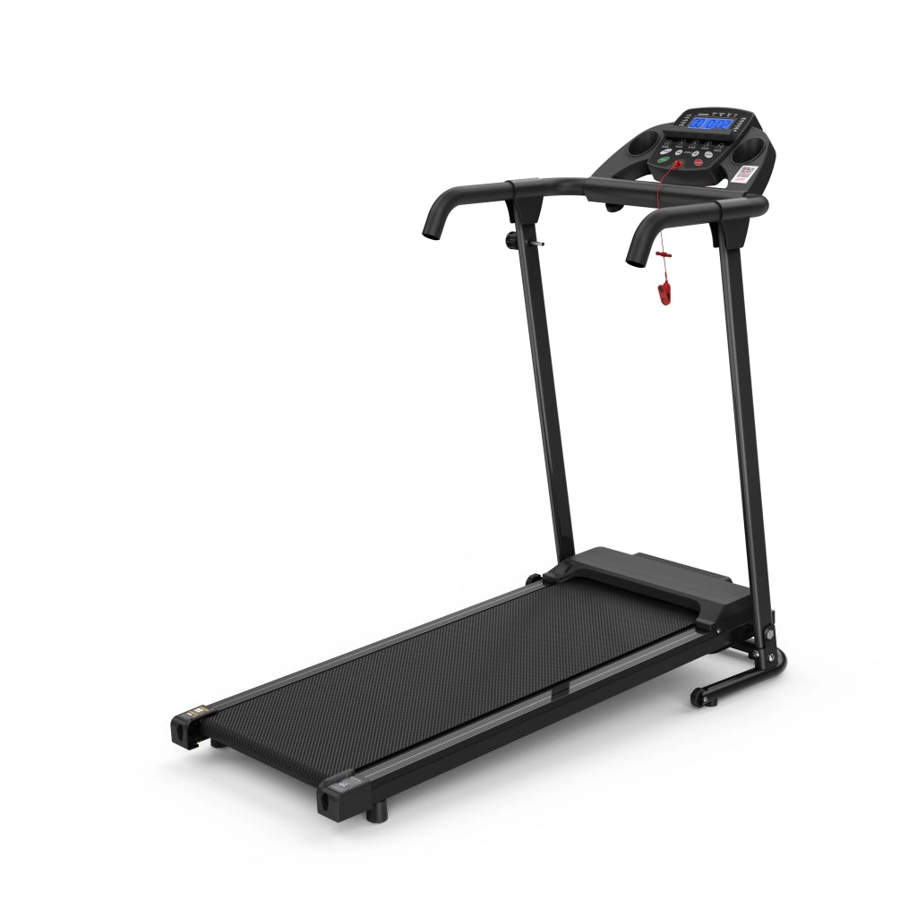 Tapis Roulant 2 in 1 129x62x115 cm Nero con App, 12 Programmi, Ammortizzazione e Portata 120 kg