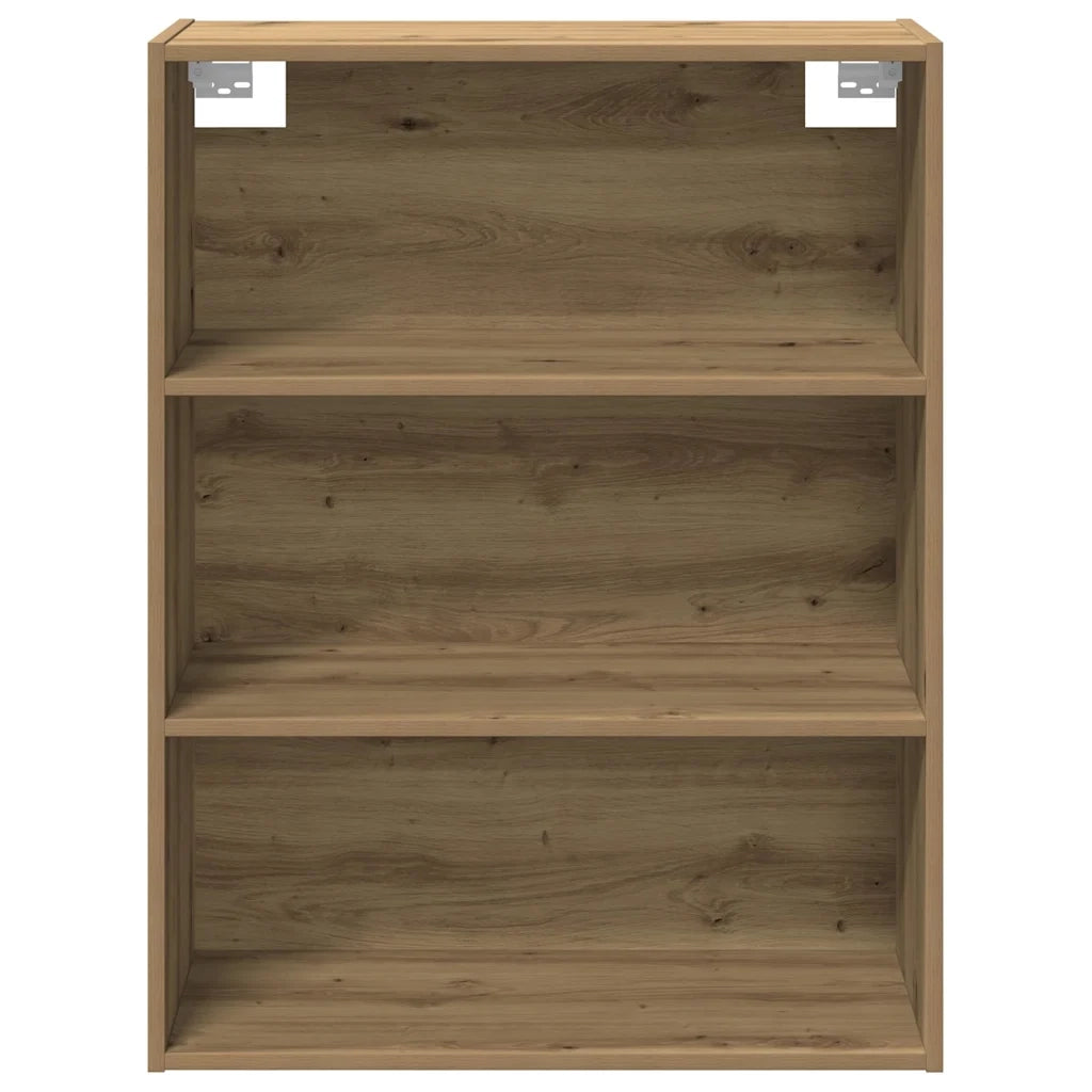 Credenza con Pensile Rovere Artigianale in Legno Multistrato 3329224