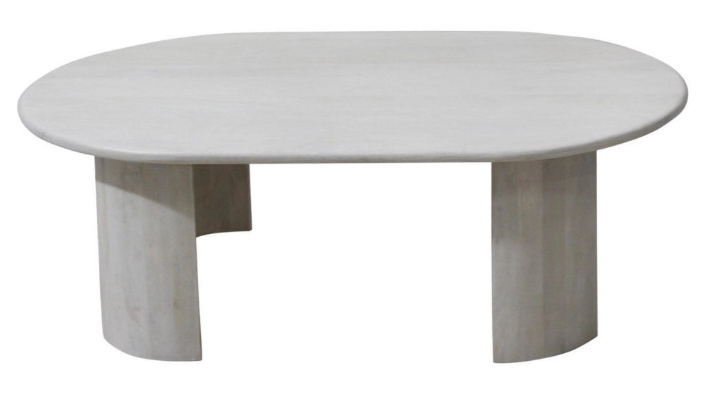 Tavolino 130x80x45h cm Orlando Ovale Naturale