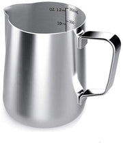 Melkkan Elegant Design - RVS - Hittebestendig - Vuilafstotend - Ideale per Latte Art