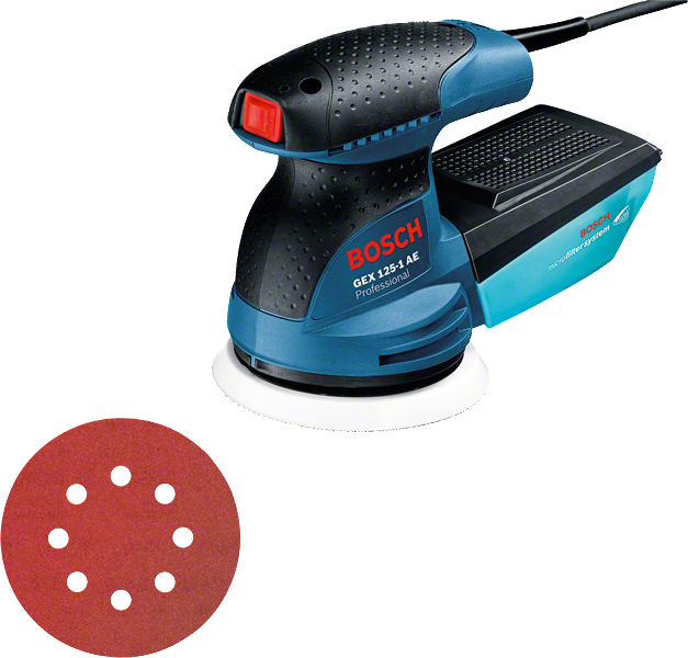 0601387500 - Levigatrice  Orbitale BOSCH GEX 125-1 AE