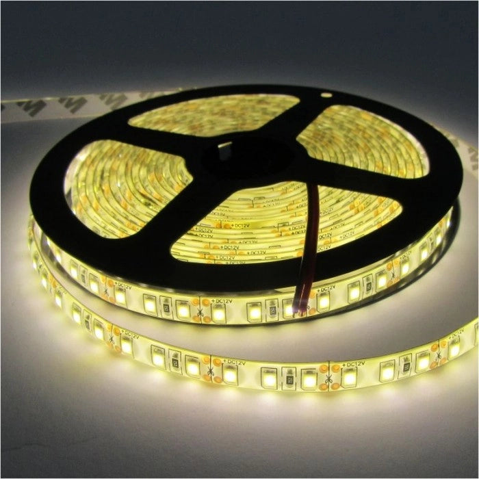 Striscia LED 5m 9,6W/m 3000K 600lm/m 12V IP63 dimmerabile