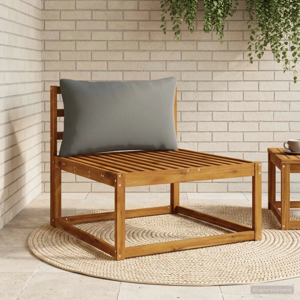Cuscino per Schiena a 1 Pezzo PUTTEN 100% Poliestere Antracite 946975
