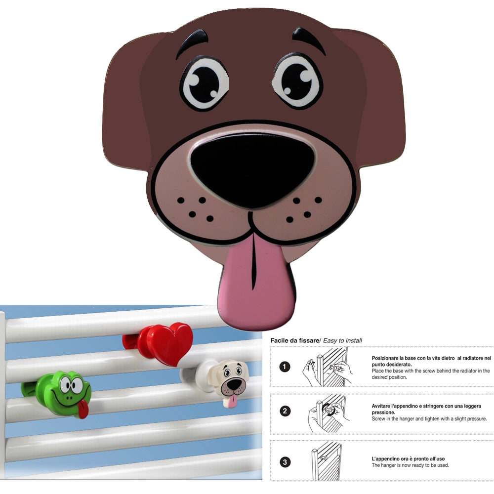 Pika' appendino per radiatori universale fantasy cagnolino doggy