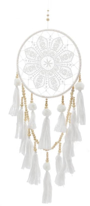 Decorazione per Parete a Macramé - Decorazione per Auto - Decorazione per Matrimonio - Decorazione per Interno - 36 cm - Polyester