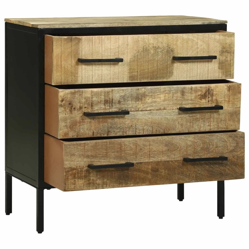 Credenza con cassetto 70 x 35 x 70 cm Legno massello di mango 374100