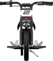 Motocicletta elettrica per bambini - 13km/h Velocità, 40 Minuti di durata, 100W Potenza, Montabile con batteria 12V 5Ah e pneumatici 12" - Nero robusto