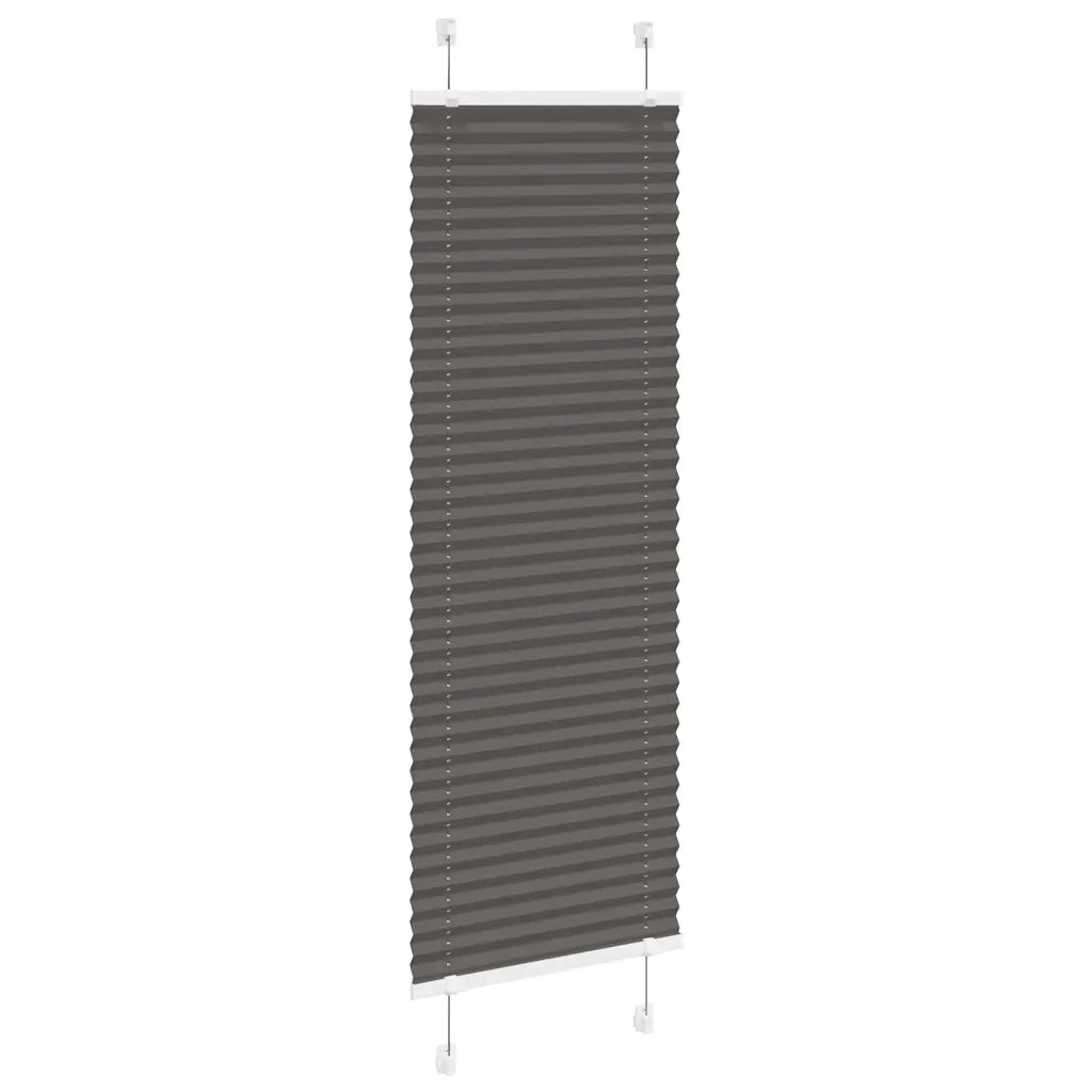 Tenda Plissettata | Tenda pliss¨¨ Nera 45x150 cm Larghezza Tessuto 44,4 cm