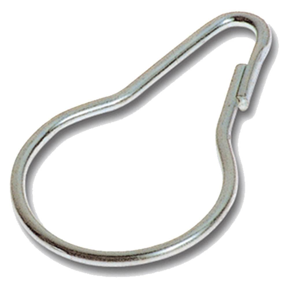 GANCI PER TENDA DOCCIA Ã? mm. 24,5 piccolo - cf.100 pezzi