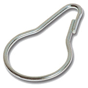 GANCI PER TENDA DOCCIA Ã? mm. 24,5 piccolo - cf.100 pezzi