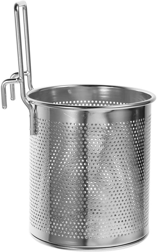 Setacciatore con manico - Acciaio Inox - Setaccia per verdure - Setaccia per spaghetti - Setaccia per padelle - Facile da pulire