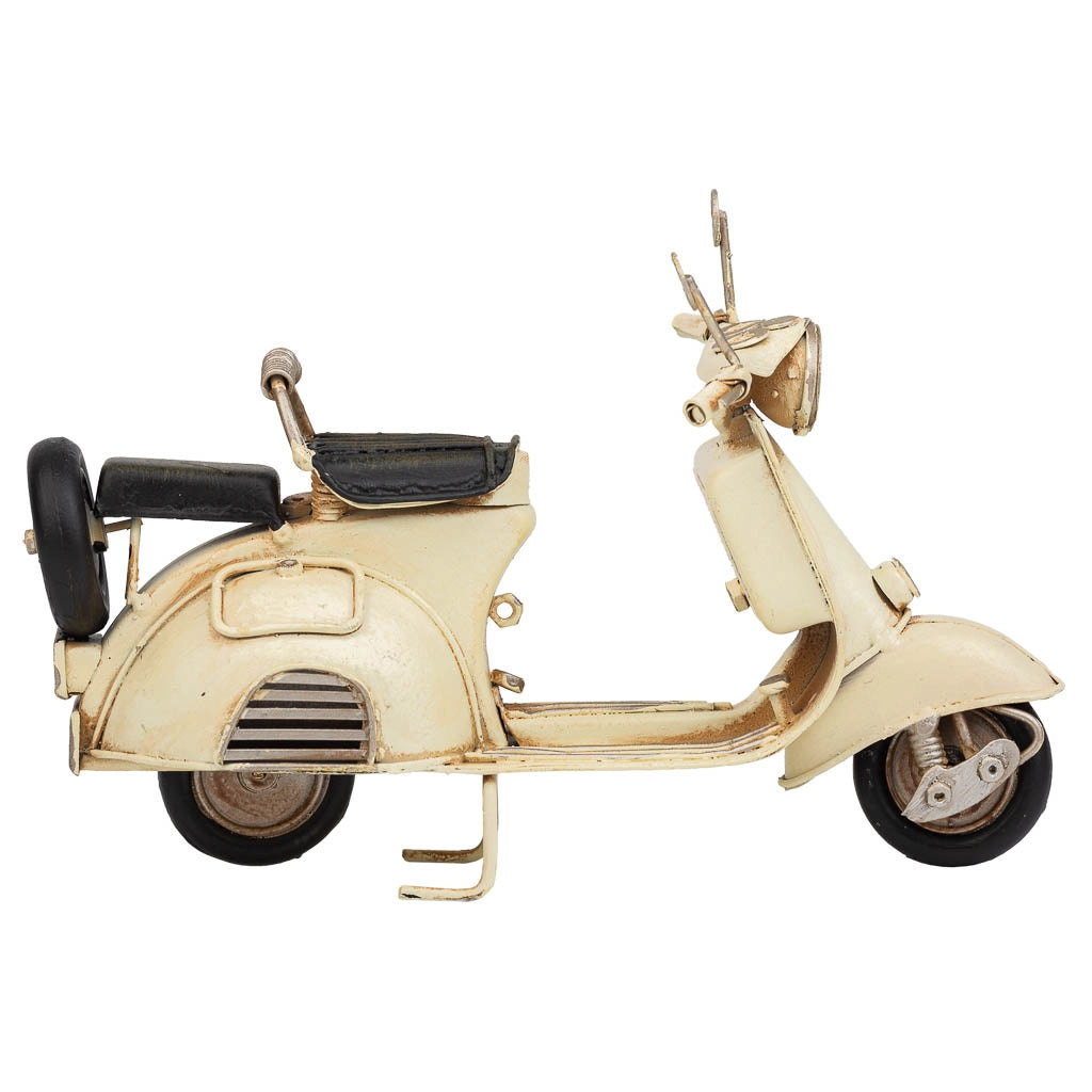 Moto in metallo marrone 18x7,5x11h