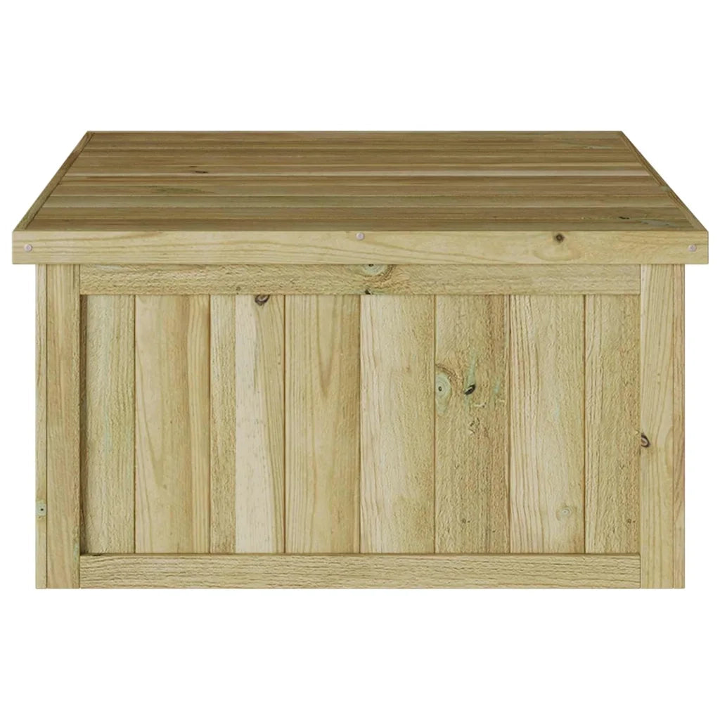 Garage per tosaerba Marrone 73.5 x 81.5 x 38.5 cm 42013030