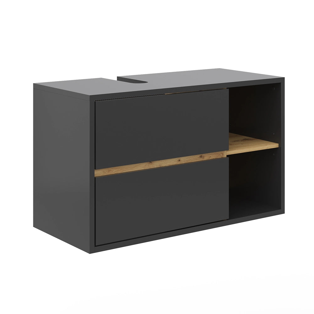Vicco Mobile sottolavabo per bagno Antracite 100 x 60 cm