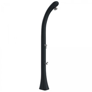 Doccia Solare In Polietilene Happy One Con Lavapiedi Colore Antracite Cv-F120/7016