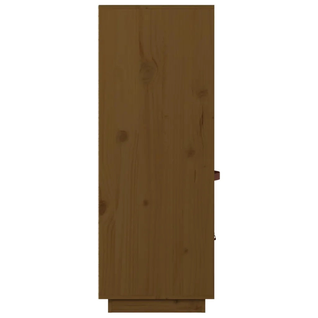 Credenza | Madia | Buffet da pranzo | Armadio da pranzo ambra 67x40x108,5 cm in Legno Massello di Pino