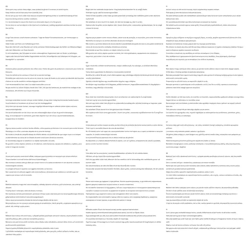 Tenda per Feste con 4 Pareti Laterali in Rete Blu 2,5x2,5m HDPE 319222